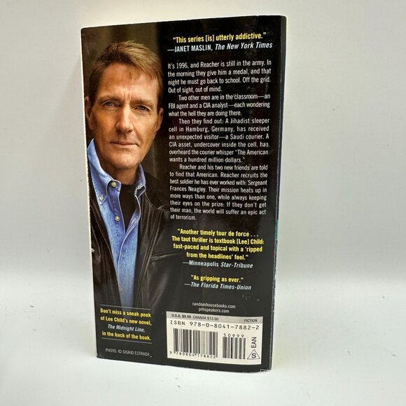Lee Child Night School Jack Reacher Novel 2017 Mass Market Paperback - Picture 3 of 4
